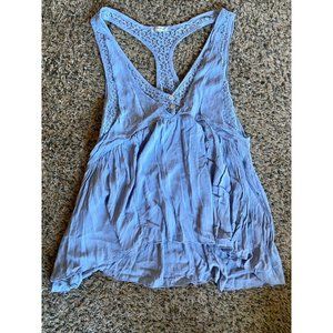 Free People Tank Top w/ lace bralette